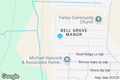 Map image of the property - 2461 Belltown Dr SW