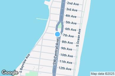 Map image of the property - 707 SW Central Ave