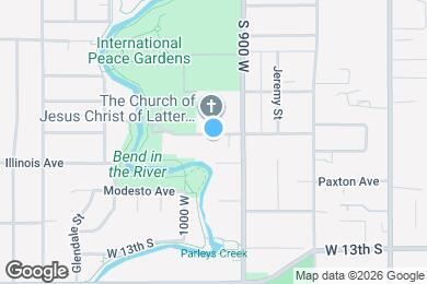 Map image of the property - 931 W Fremont Ave