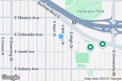 Map image of the property - 1831 S Williams St