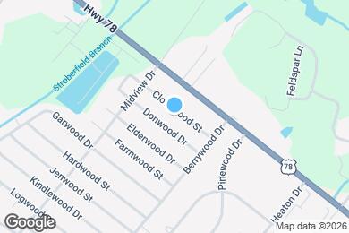 Map image of the property - 4429 Clovewood St