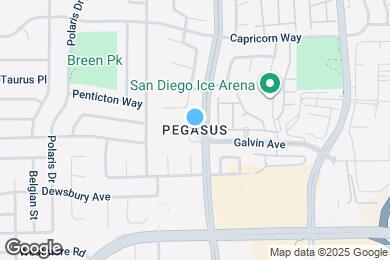Map image of the property - 110 pegasus Ave