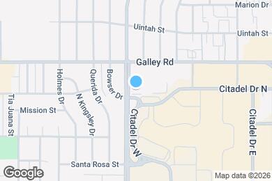 Map image of the property - Citadel Village Apartment Homes