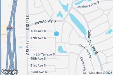 Map image of the property - 4700 Cortez Way S