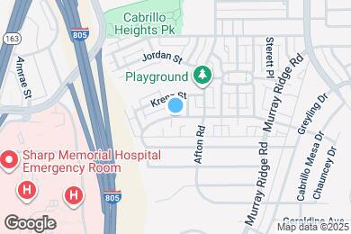 Map image of the property - 8400 Larkdale Ave