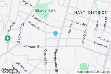 Map image of the property - Room in House on Dupree St