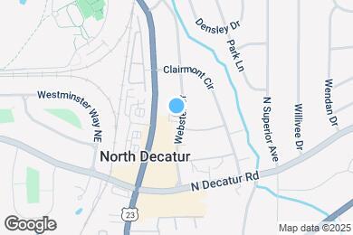 Map image of the property - 561 Emory Oaks Way
