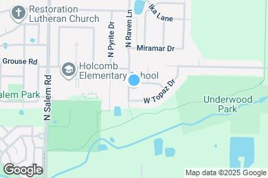 Map image of the property - 2440 N Raven Ln