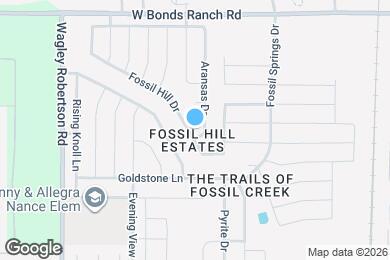 Map image of the property - 10436 Fossil Hill Dr