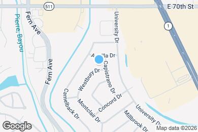 Map image of the property - 1554 Westbury Dr