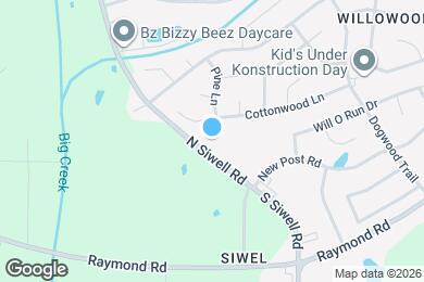 Map image of the property - Oak Creek Manor