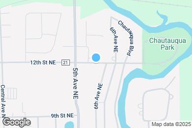 Map image of the property - 540 12th St NE