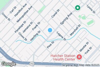 Map image of the property - 4015 Spring Ave