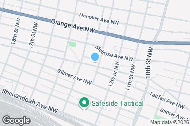 Map image of the property - 1308 Essex Ave NW