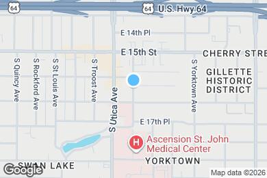 Map image of the property - 1623 S Victor Ave