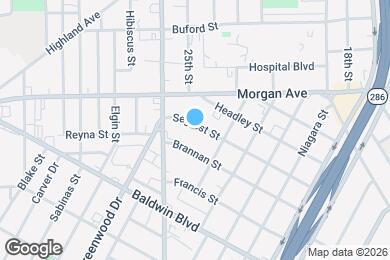 Map image of the property - 2617 Segrest St