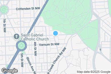 Map image of the property - 4327 2nd St NW