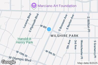 Map image of the property - 811 Crenshaw Blvd