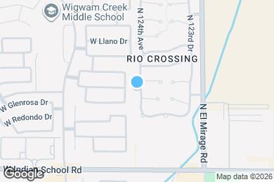 Map image of the property - 4310 N 124th Ave