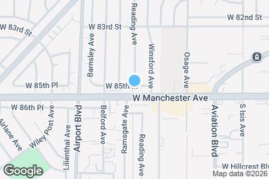 Map image of the property - 5752 W 85th Pl
