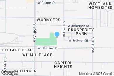 Map image of the property - 3324 W Jackson St