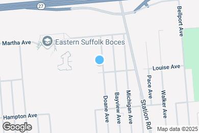 Map image of the property - 904 Doane Ave