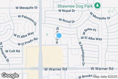 Map image of the property - 2140 N College Ct