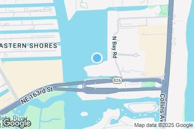 Map image of the property - 17000 N Bay Rd