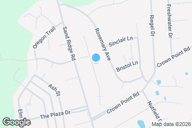 Map image of the property - 206 Cinnamon Dr