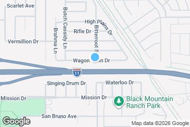 Map image of the property - 934 Wagon Train Dr