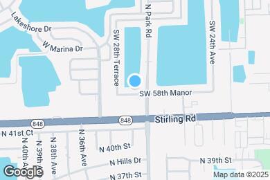 Map image of the property - 2701 SW 58th Mnr