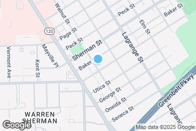 Map image of the property - 1610 Walnut St