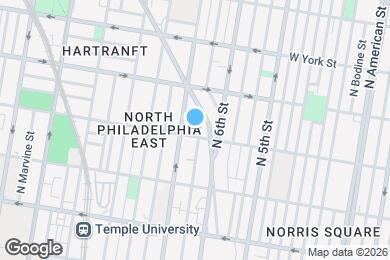Map image of the property - 2204 N Marshall St