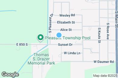 Map image of the property - 715 W Jefferson St