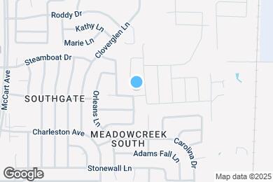 Map image of the property - 2904 Bourbon St