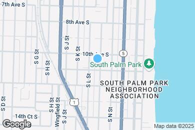 Map image of the property - 1021 S M St
