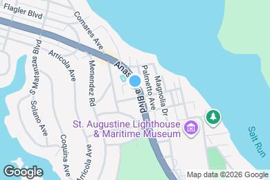 Map image of the property - 825 Anastasia Blvd