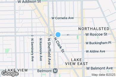 Map image of the property - 3349 N Clark St