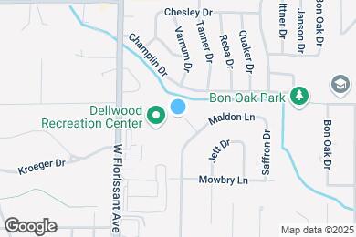 Map image of the property - 1623 Dellridge Ct