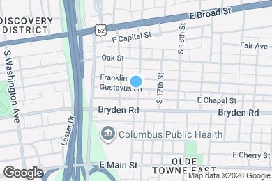 Map image of the property - 143 S Monroe Ave