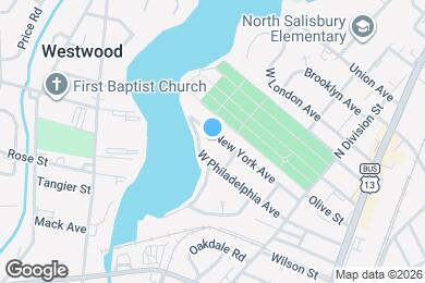 Map image of the property - 308 New York Ave
