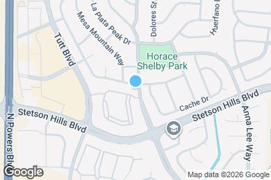 Map image of the property - 5504 Vermillion Bluffs Dr