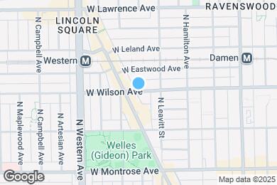 Map image of the property - 2229 W Wilson Ave