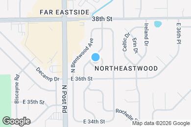 Map image of the property - 9124 Breen Ct