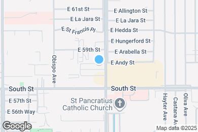 Map image of the property - 3481 E Andy St