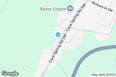 Map image of the property - 1506 Old Cave Spring Rd SW