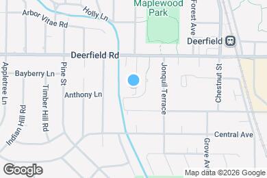 Map image of the property - 1141 Deerfield Rd