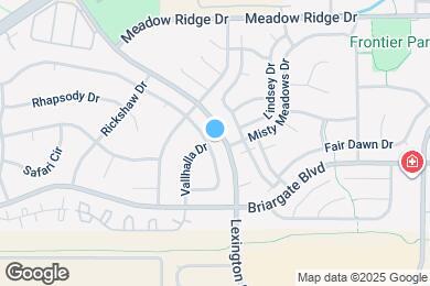 Map image of the property - 3250 Mirage Dr