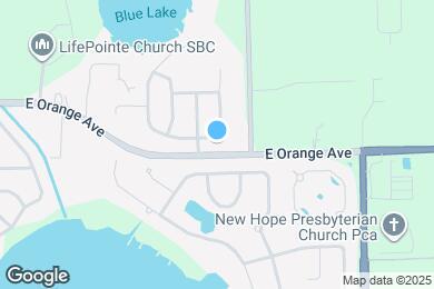 Map image of the property - 105 E Blue Water Edge Dr