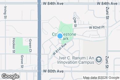 Map image of the property - 2941 W 81st Ave